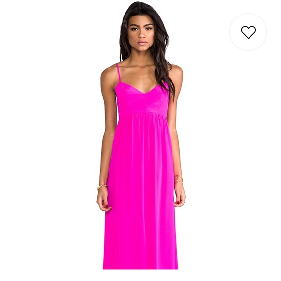 NWOT Amanda Uprichard Ballet Silk Gown - Picture 1 of 6